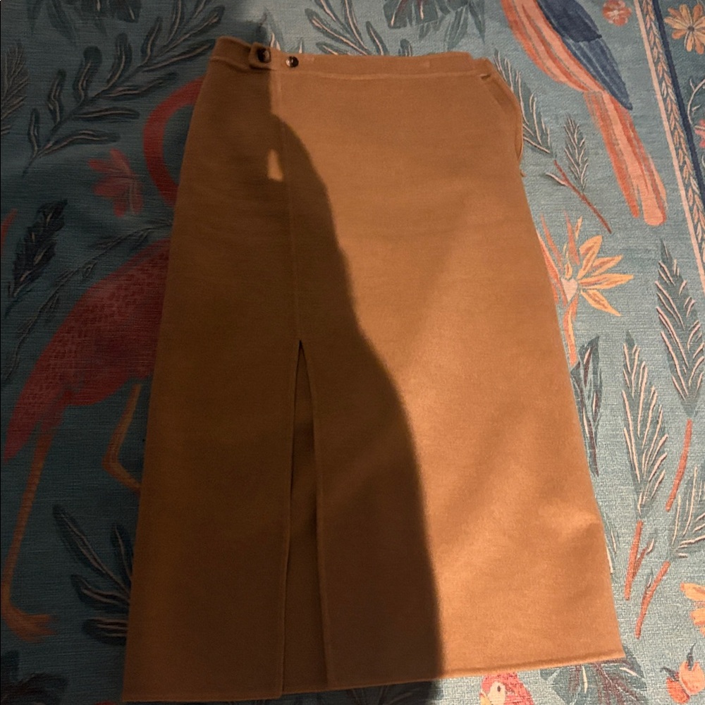 Proenza Schouler Camel Wool Skirt - Picture 5 of 9